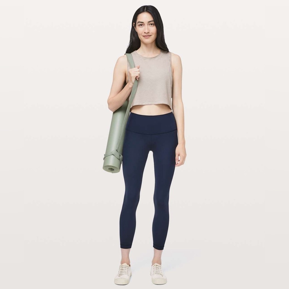 Lululemon Wunder Under High-Rise 7/8 Tight- Navy Blue / size 2 - Picture 4 of 14